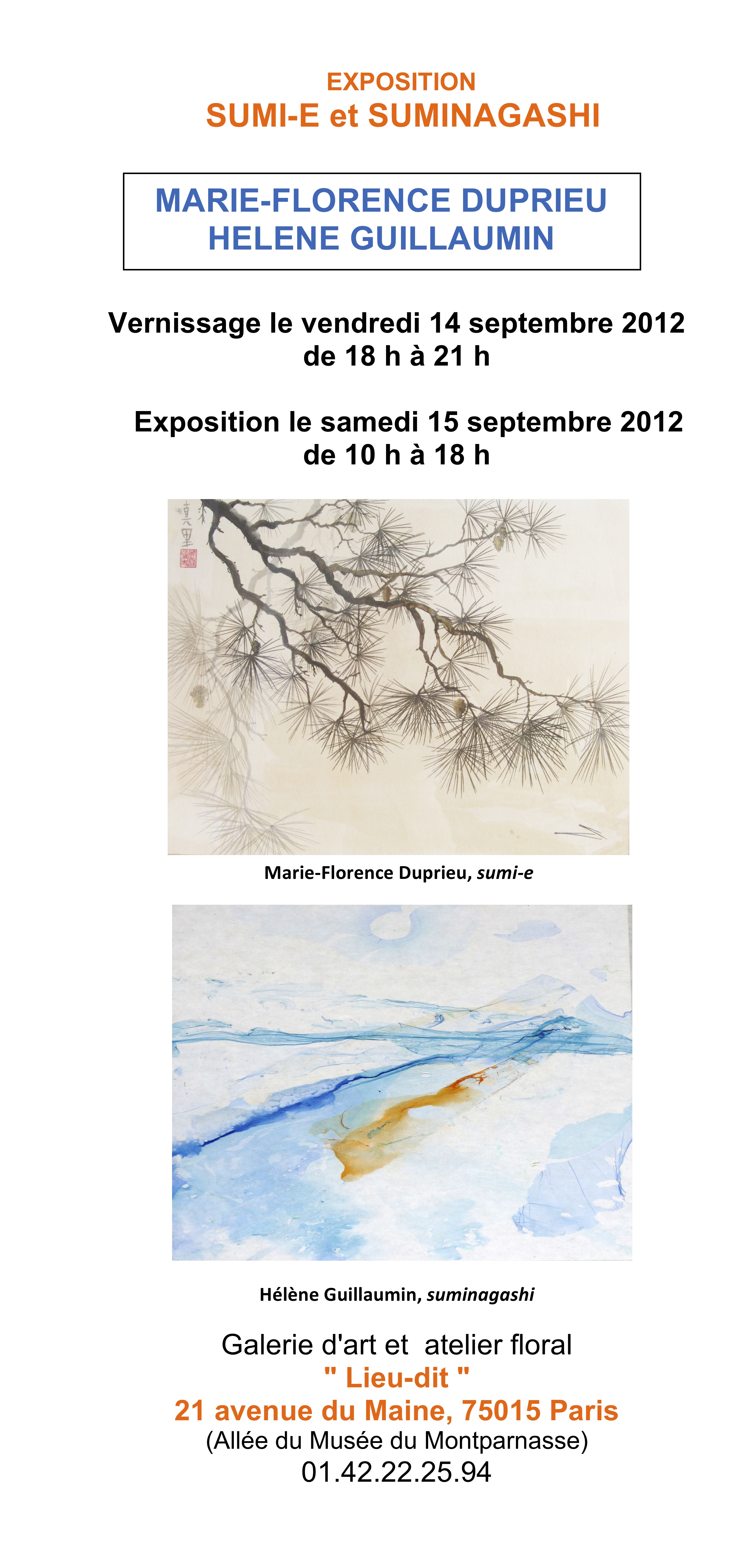 Affiche expo paris 2012